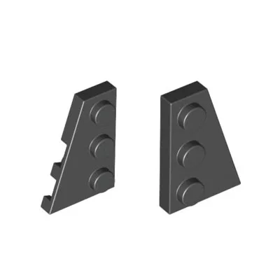 10pairs/lot DECOOL 2x3 Wedge Plate Compatible with 43722 43723 Baseplate MOC DIY blocks bricks parts set | Игрушки и хобби