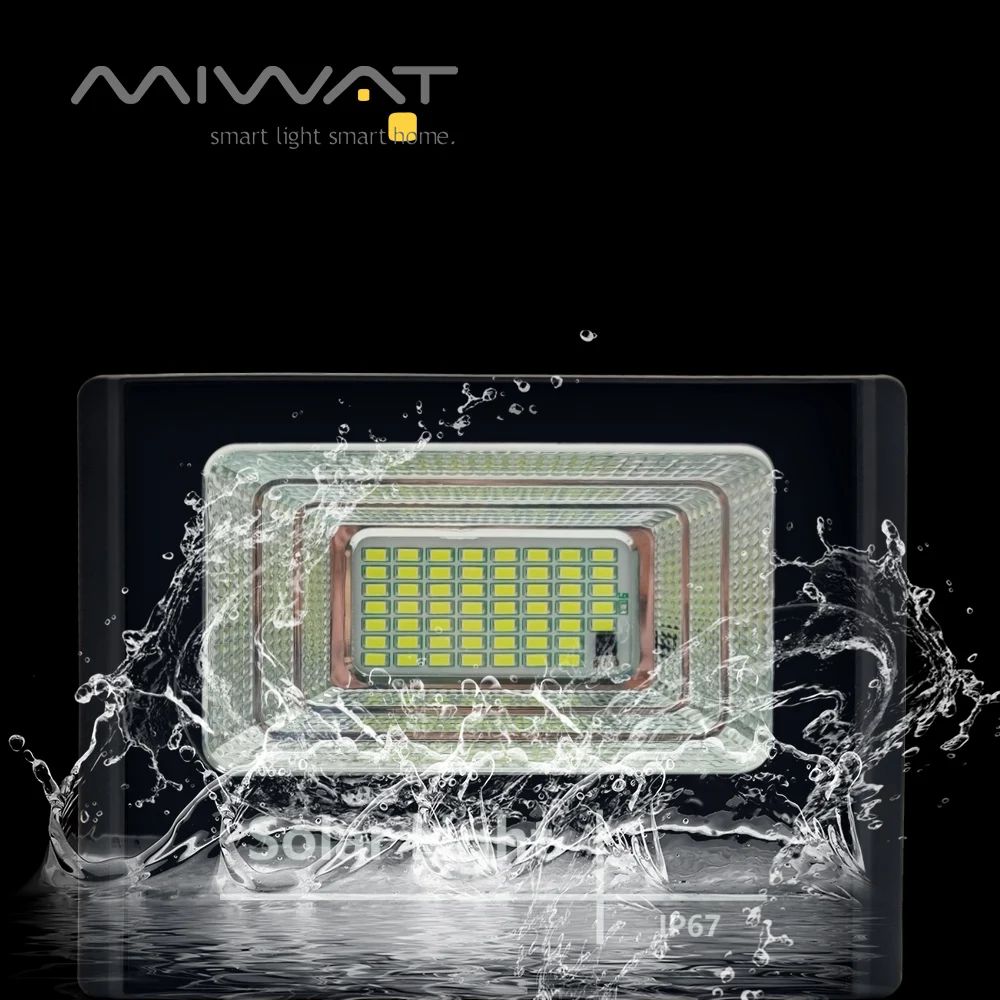 Светодиодный садовый светильник на солнечной батарее 300 Вт уличный прожектор