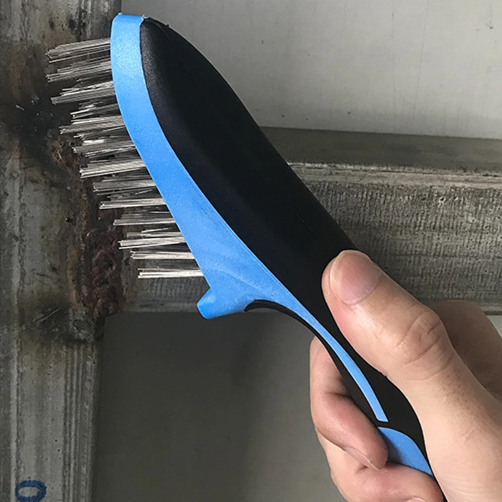 

Stainless Steel Wire Industry Oil Scrubbing Cleaning Scratch Brush Paint Slag Rust Removal Polishing Automotive Soft Grip