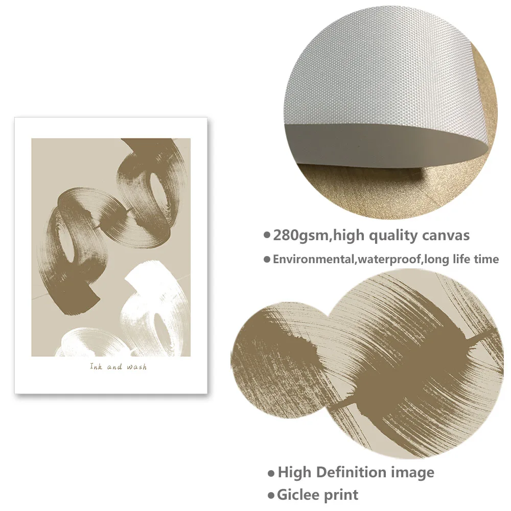 

Contemporary Abstract Canvas Poster and Print Modern Wall Art Painting Minimalist Artwork Wall Picture Living Room Home Decor