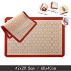 Антипригарный силиконовый коврик для выпечки, коврик для макарон, лист для духовки, вкладыши Кондитерские коврик для замеса теста для печеньяхлебапеченья, кухонные инструменты