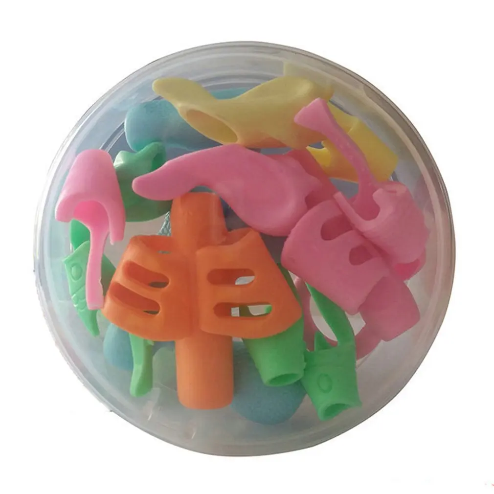 

13 Pcs Pencil Clip Silicone Children Learning Writing Tool Corrector Pencil Set Stationery Children Anti-Myopia Pen Holder