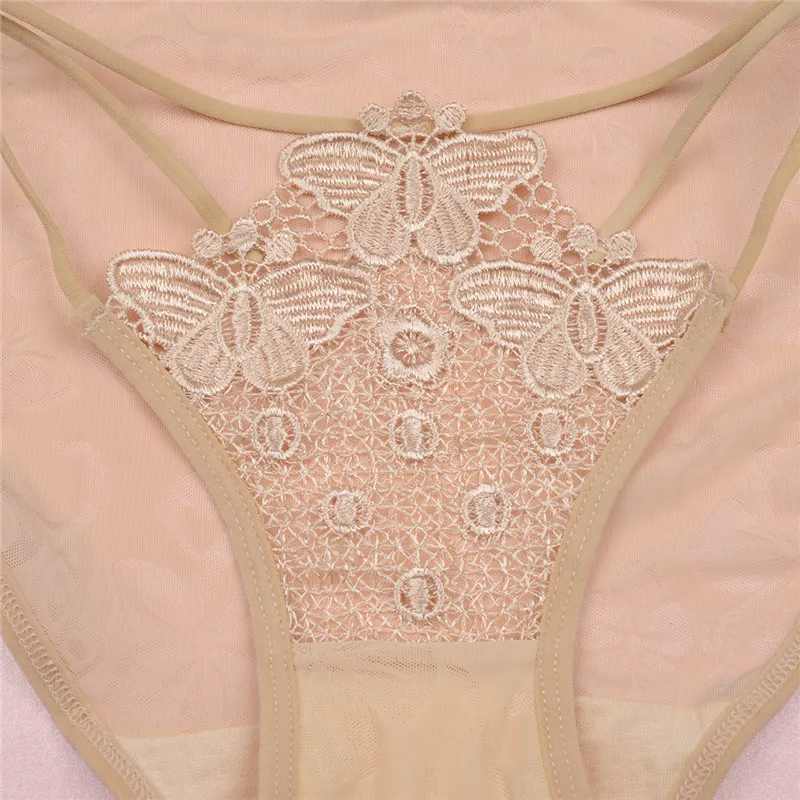 Красивые кружевные сексуальные трусики Gumprun модное эластичное нижнее белье