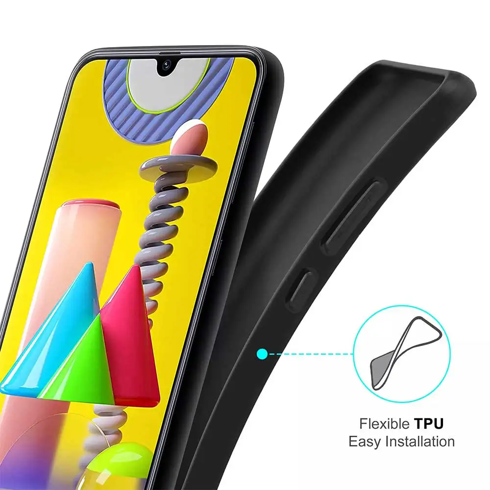 

Dream Smp Cute For Samsung M31 Case 6.4" Soft Silicon Cover for Galaxy M30 M51 A21s A50 A51 A71 Phone Back Shell Bumper