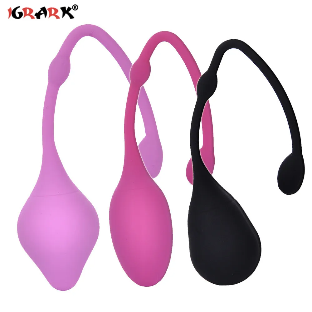 Медицинский силиконовый тренажер для влагалища безопасные Умные Шарики Кегеля