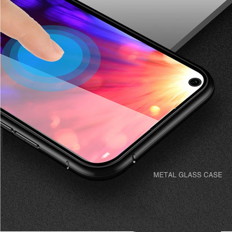 Роскошный Магнитный поглощающий чехол для Huawei Nova 3i металлическая рамка