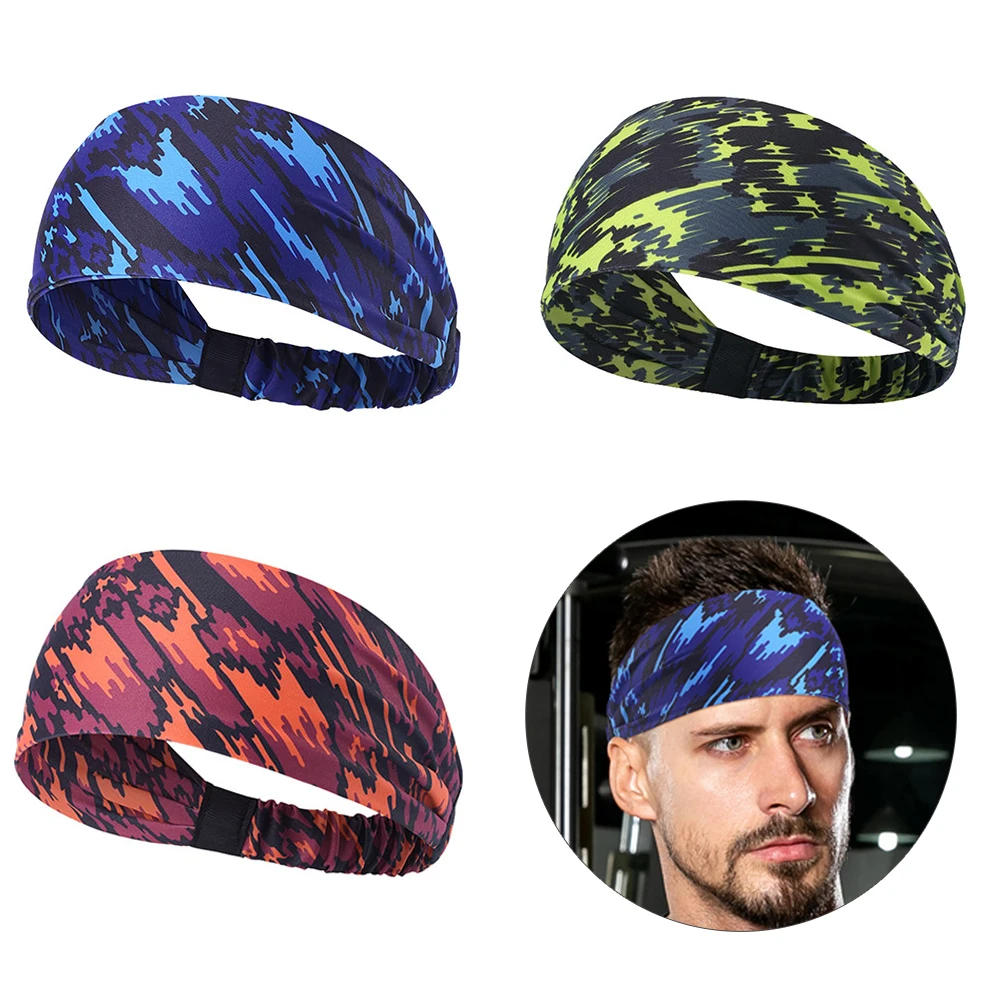 

Gothic Skull Yoga Headband Men Women Sweatband Sports Hair Band for Training Tennis Fitness Jog Basketball Running Sweatband
