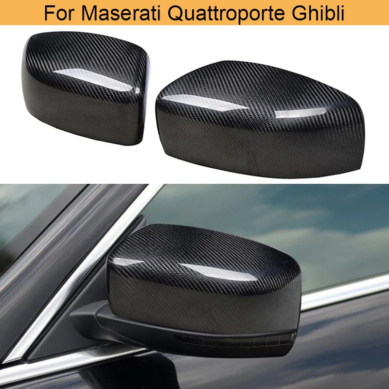 Колпачки для зеркала заднего вида из углеродного волокна Maserati Quattroporte ghiдоступ S Q4