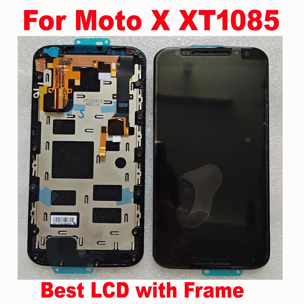 ЖК-дисплей с сенсорной панелью и дигитайзером в сборе датчик рамкой для Motorola Moto X