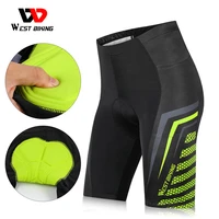 west biking mens womens cycling shorts female tight padded fashion underwear high flexibility trousers for mtb bicycle racing