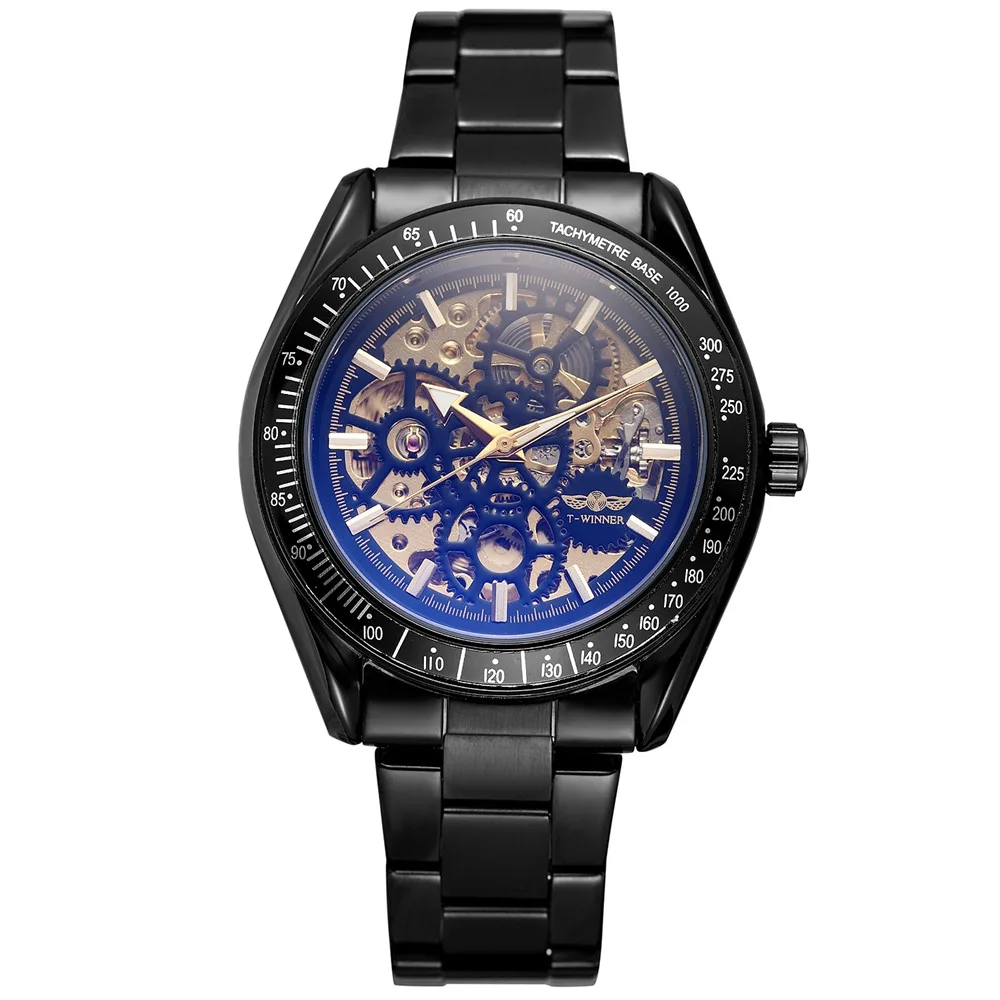 

WINNERA5 Men's Mechanical Watch Fashion Heavy Industry Men's Stainless Steel Watch