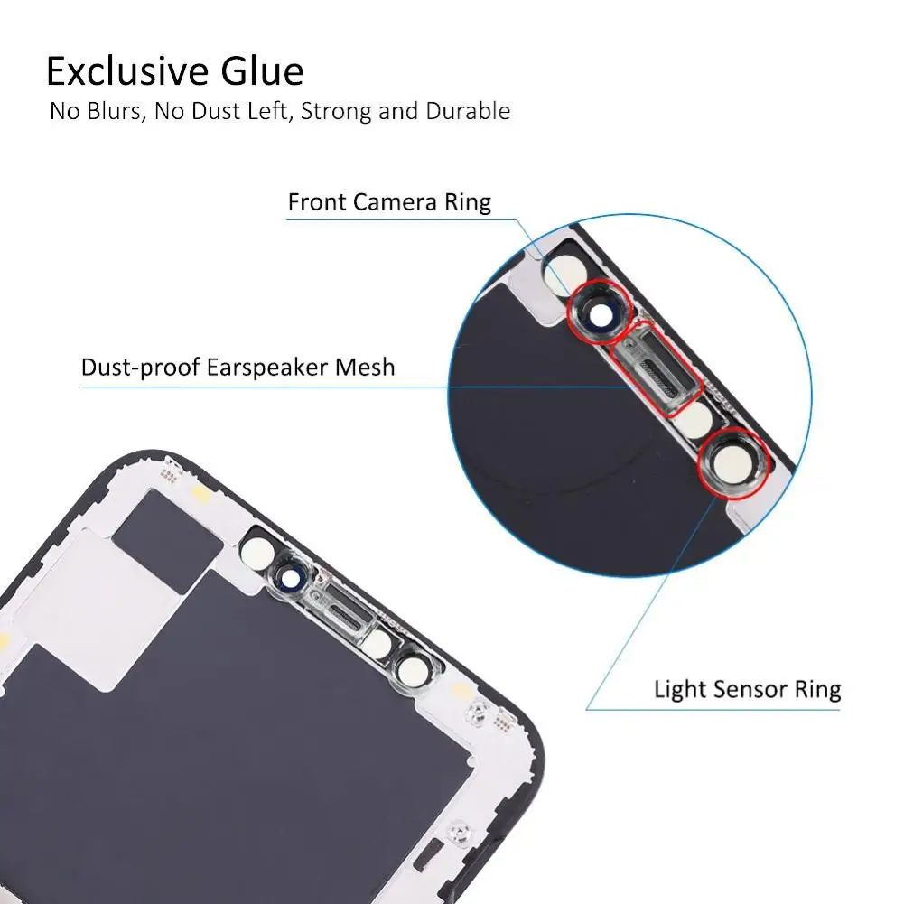 

LCD Digital Display Touch Screen Digitizer Replacement Kit for iPhone XS Max LCD Display Touch Digitizer Assembly Repair Parts