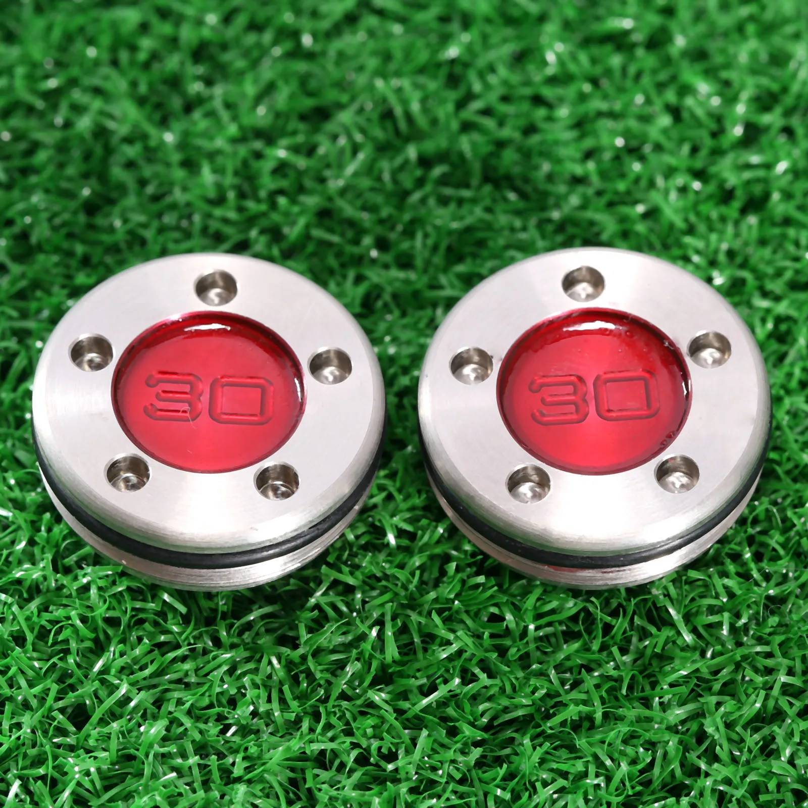 

2Pcs 30G Red For Scotty Golf Putter Weight Screws High Quality Golf Weights Tungsten Steel Golf Training Tool Sports Game