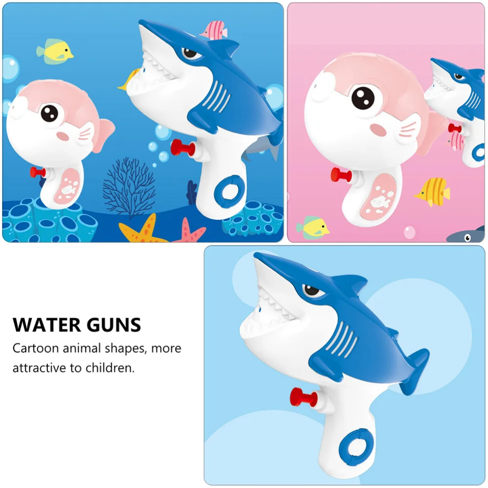 

2 Pcs Animal Shape Squirt Toys Lovely Water Play Toys Educational Playthings