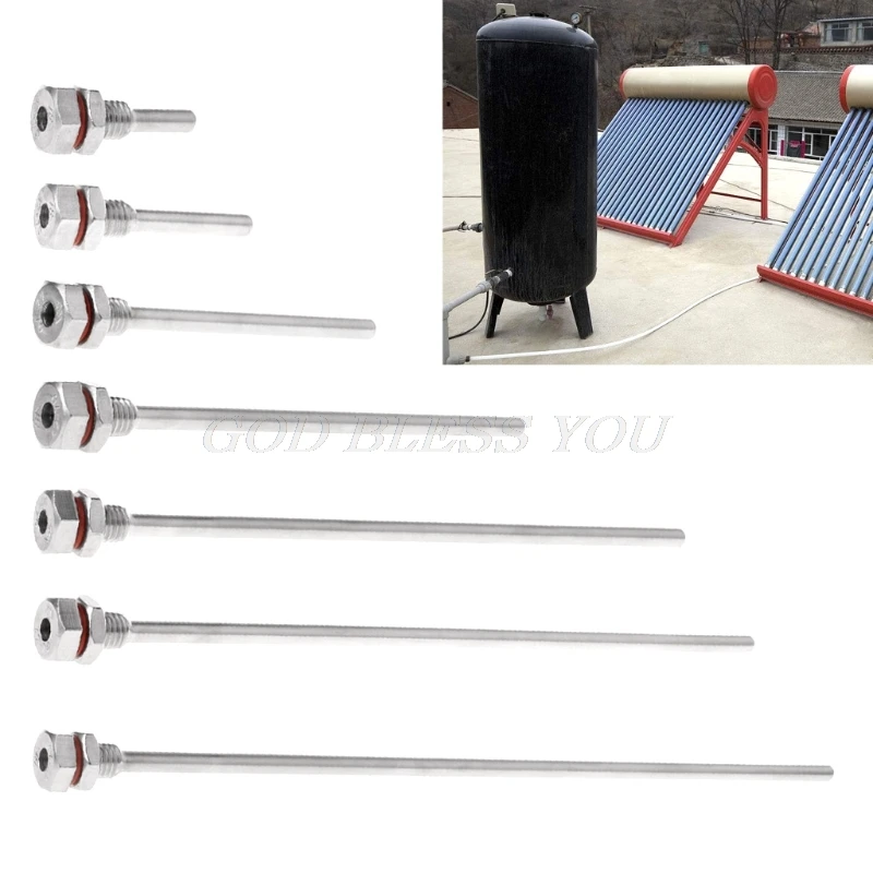 Карманный погружной рукав Thermowell из нержавеющей стали 304 м10х1 5 для макс. 4 мм L35 L300mm