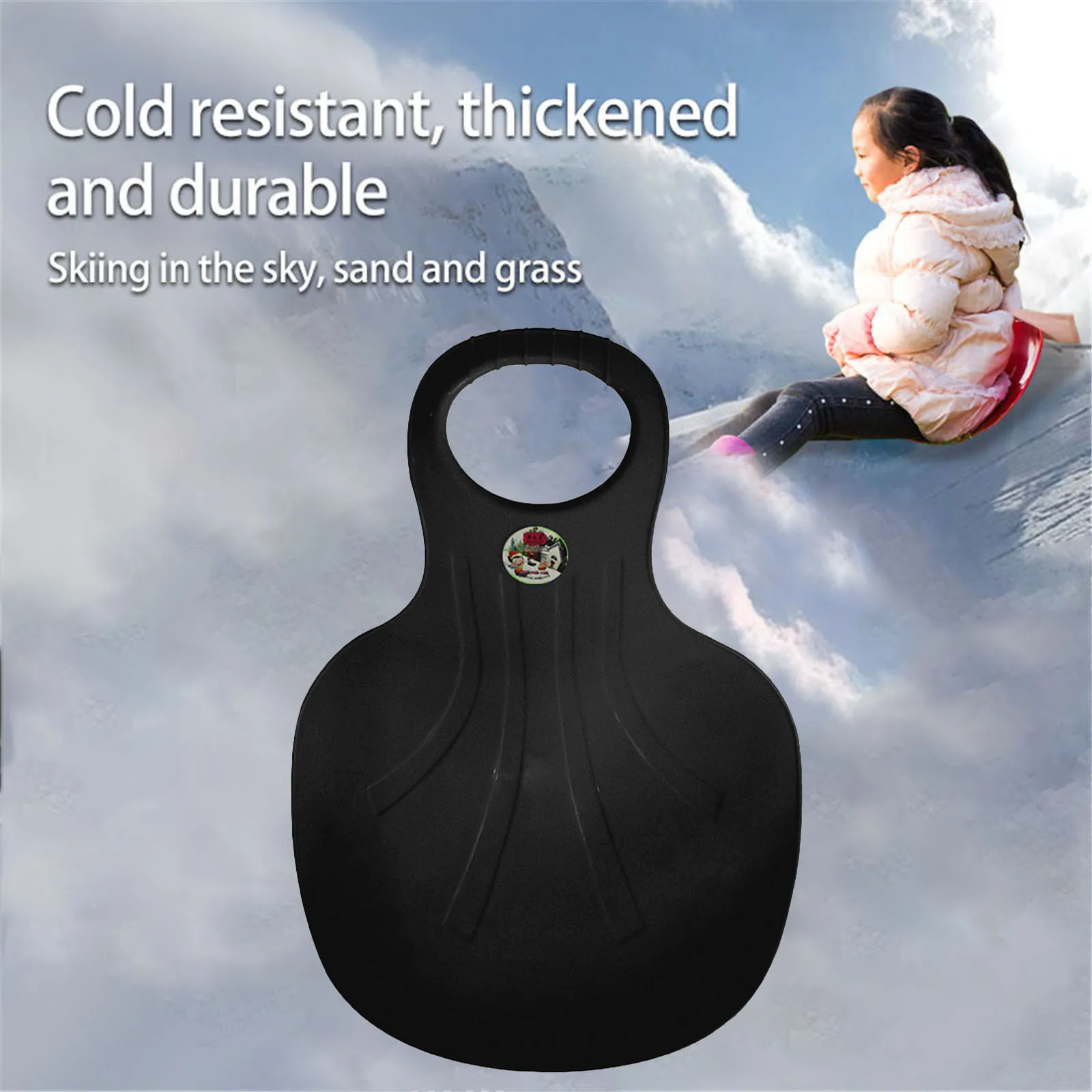 Многофункциональный Зимний пластиковый слайдер для катания на лыжах снег песок