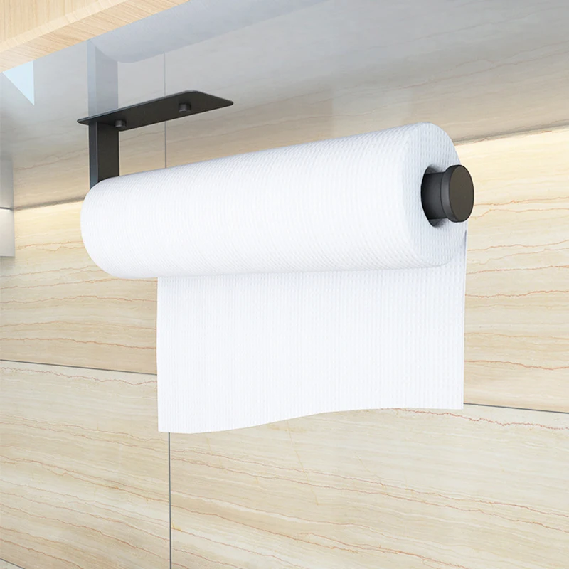 

Настенный держатель рулона туалетной бумаги из нержавеющей стали, вешалка для кухонного полотенца для ванной комнаты