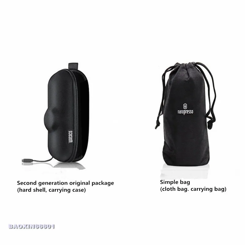 Новое второе поколение WACACO nanopresso порошок ручной портативный Эспрессо машина поставляется с защитной крышкой