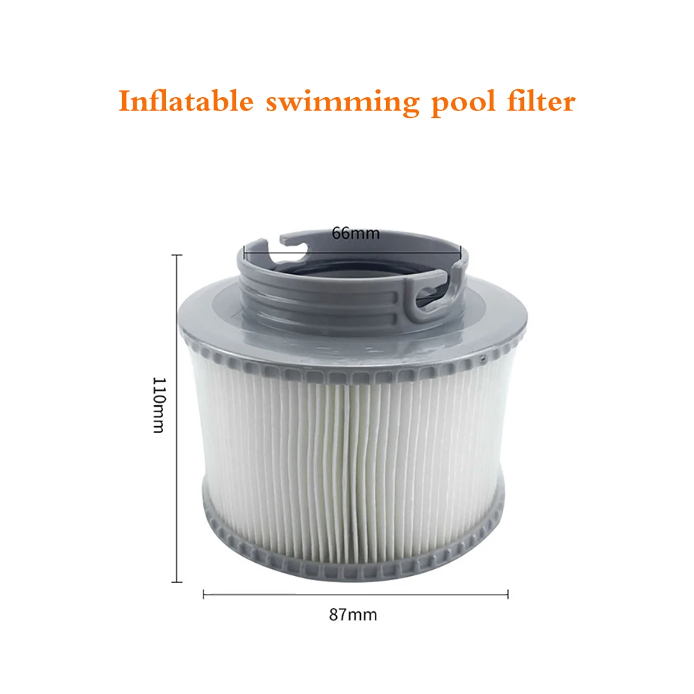 

New Inflatable Spa Swimming 2pcs Replacement Inflated Swimming Pool Filter Cartridge Swimming Pool Foam Filter Sponge For M-Spa
