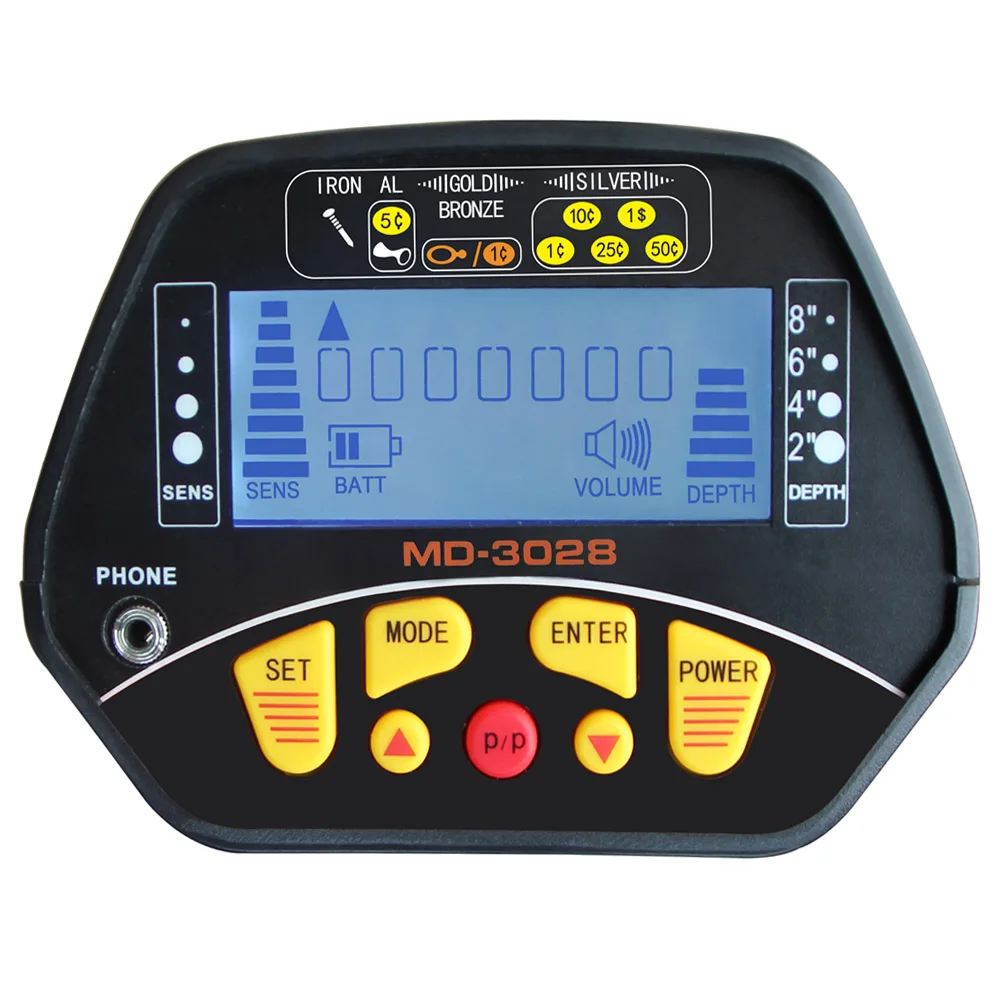 Металлоискатель MD3028 с ЖК-дисплеем регулируемый | Инструменты