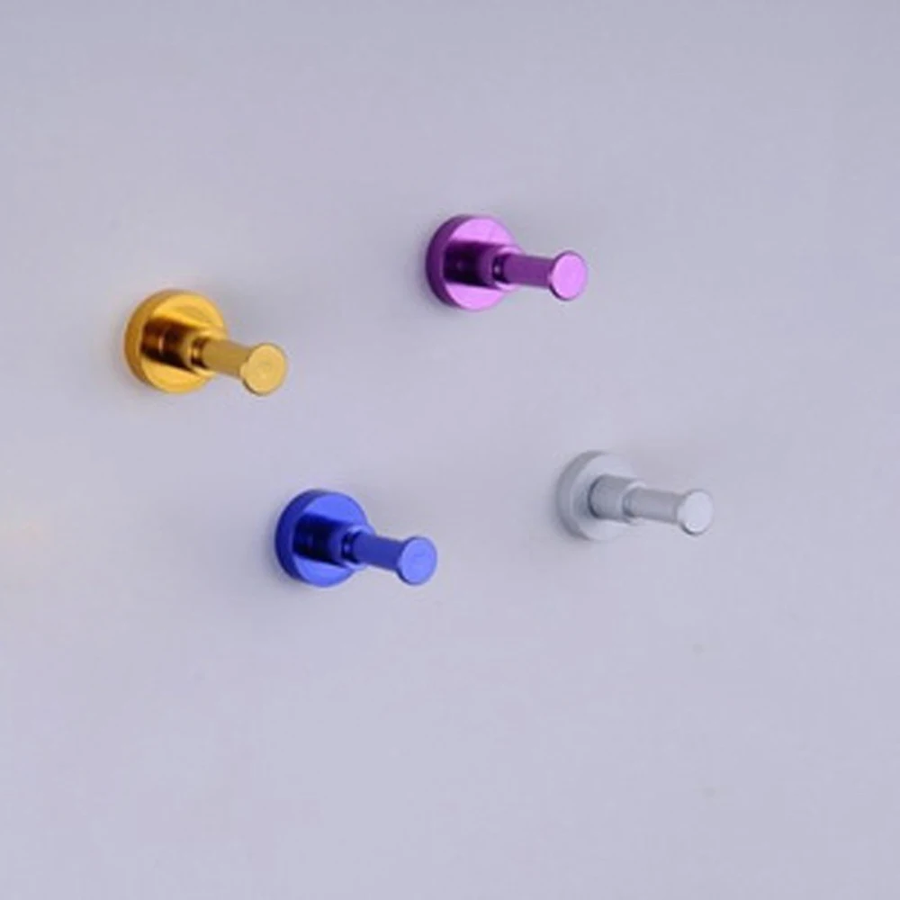 1 шт. космические алюминиевые цветные крюки чтобы повесить креативный одиночный