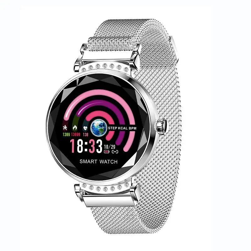 H2 роскошные женские умные часы водонепроницаемый фитнес трекер умный Браслет