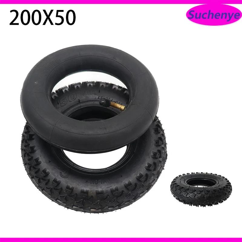 

New Hot electric motorcycle scooter accessories 200x50 Inner Tube 8 Inch Tire Durable with 45/90 degree valve