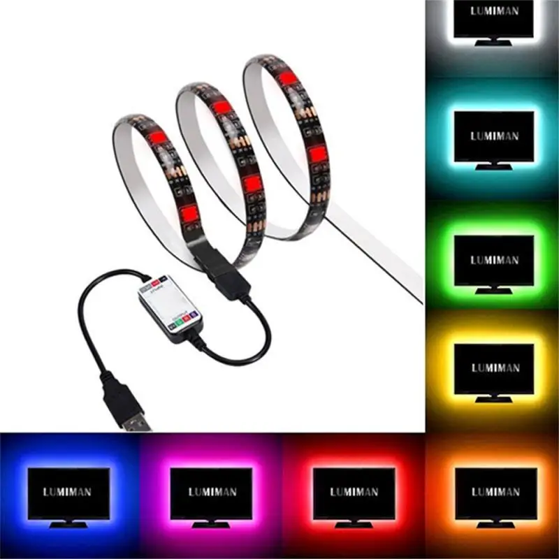 Светодиодный RGB ленточный светильник s 5V умный многоцветный музыкальный