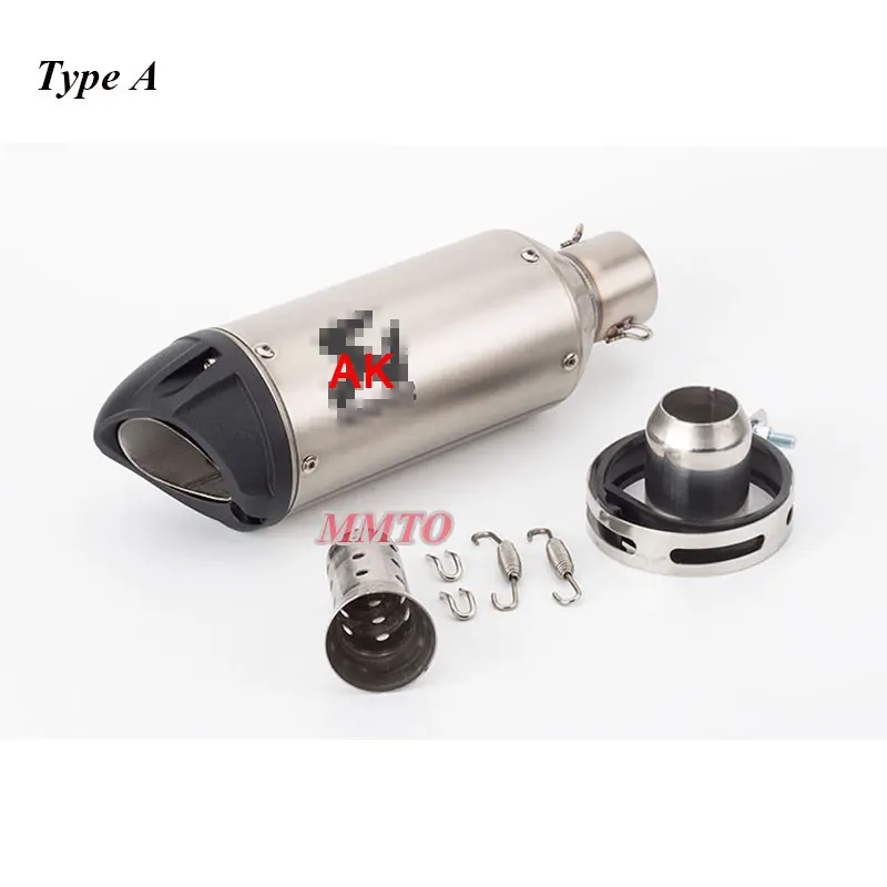Akrapovic Escape Moto 51 мм выхлопная труба мотоцикла SC глушитель для мотокросса Pitbike YZF Ninja400