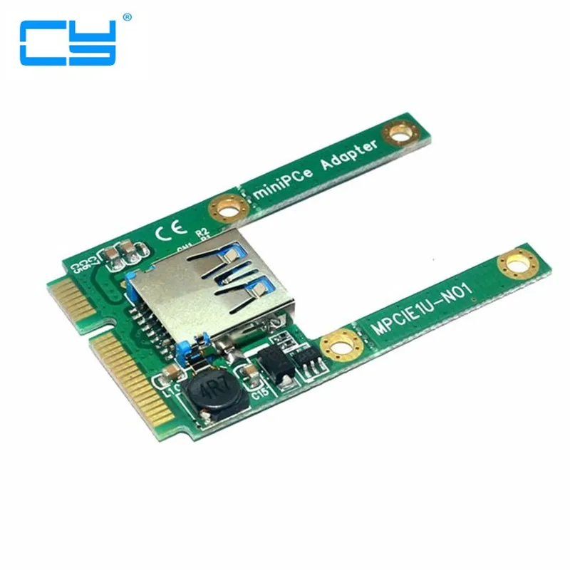 Mini PCI E Express pcie pci express полувысокий порт для адаптера USB 2 0 мини карта флеш накопителя