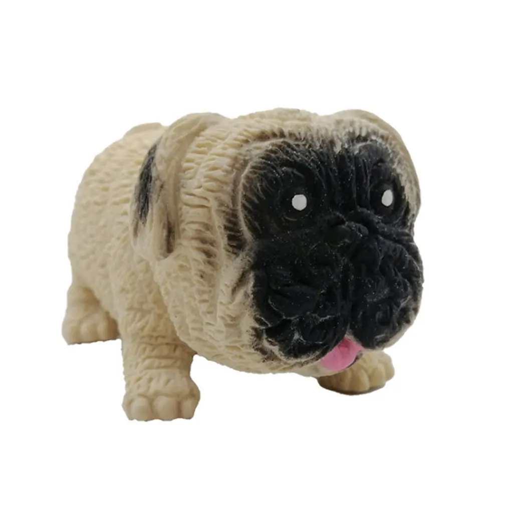 

Funny Pug Shape Slow Rebound PU Decompression Squishie Toy Slow Rising Stress Relief Toys Antistress For Hands Toys Interesting