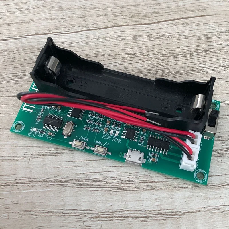 XH-A153 Wireless Bluetooth Digital Power Amplifier Board PAM8403 Class D 5W+5W Stereo Voice Player | Электроника