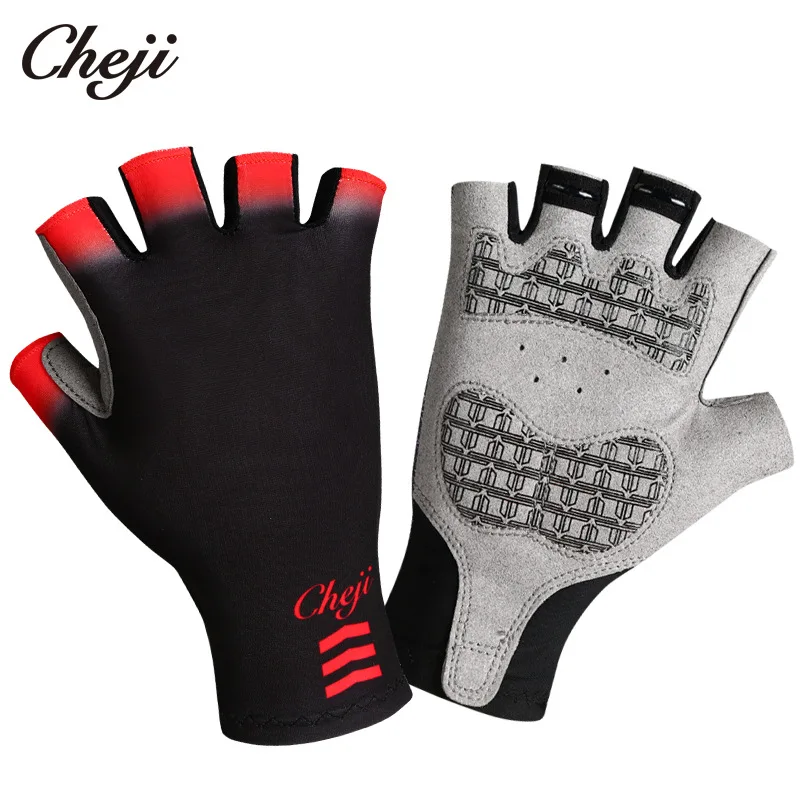 CHEJI универсальные велосипедные перчатки с полупальцами дышащие для верховой
