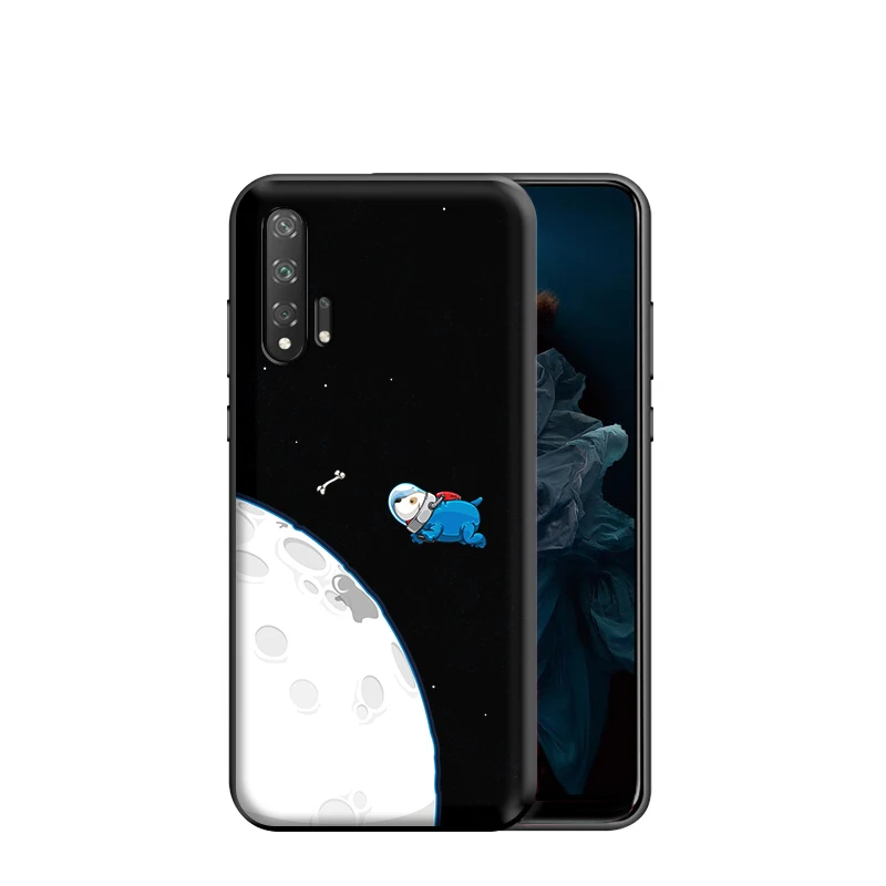 Силиконовый чехол Space Dogs Cat Turtles для Huawei Honor V30 30 8 8A 8X 8C 9 9X 10 Note View 20 20S Pro Lite | Мобильные