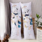 Game Genshin Impact Подушка Paimon Dakimakura Чехол обнимающий тело симпатичный персонаж Подушка Чехол Сделай Сам пользовательский чехол для подушки