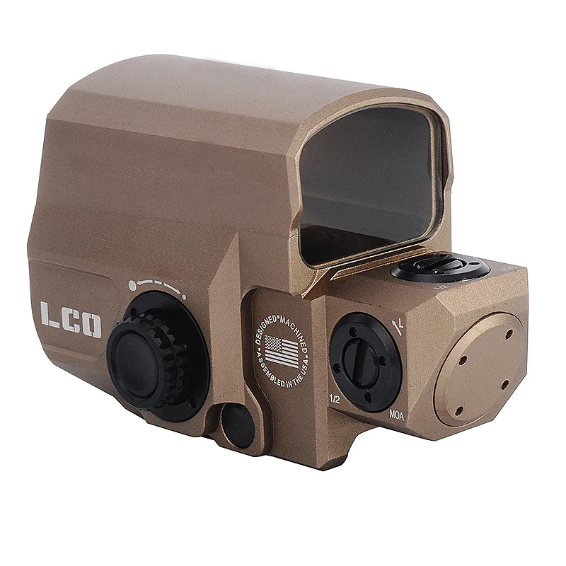 LCO красный точечный прицел голографический прицел тактический прицел подходит для любого 20 мм рейку охотничьи прицелы рефлекторный прицел