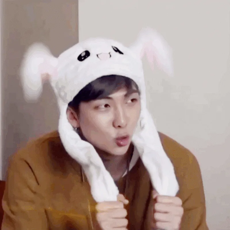 Корейский стиль для мужчин и женщин девочек милый плюшевый кролик