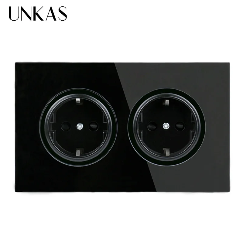 Розетка настенная с заземлением и защитой от детей 16 А|Электрические розетки| |