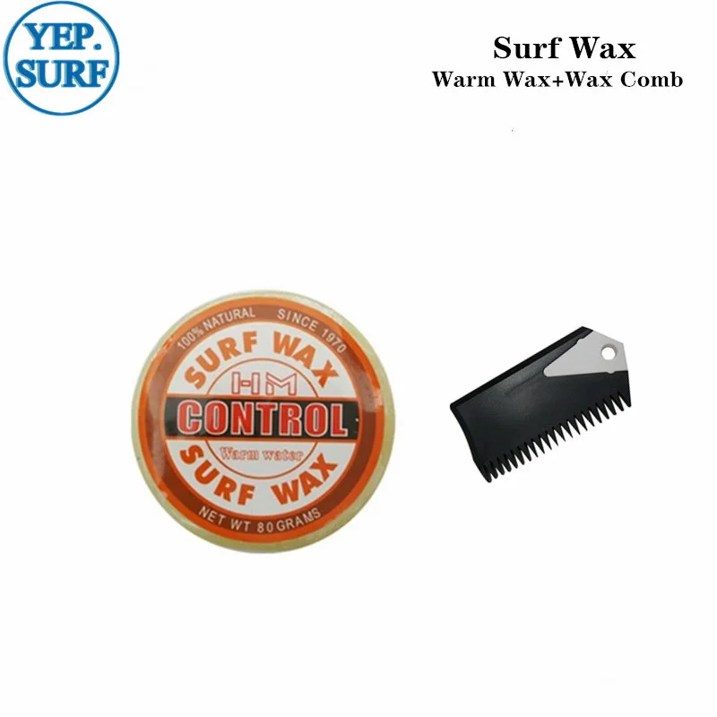 

Surf Wax Warm Water Wax+surf wax comb Good Quality surfboard wax