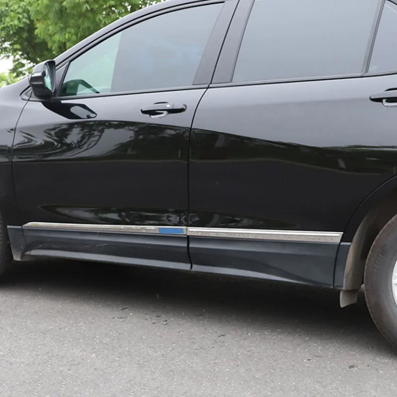 Hivotd Отделка боковой двери кузова Декоративная полоса внешние аксессуары