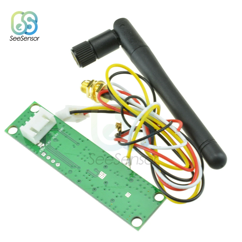 2 в 1 DC 5 4 ГГц беспроводной DMX 512 передатчик и приемник PCB модуль Плата с антенной