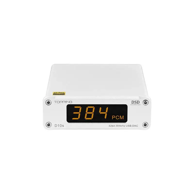 TOPPING D10S MINI USB DAC AMP CSS XMOS XU208 ES9038Q2M DSD256 PCM 384kHz Audio Amplifier Decoder D10 S | Электроника