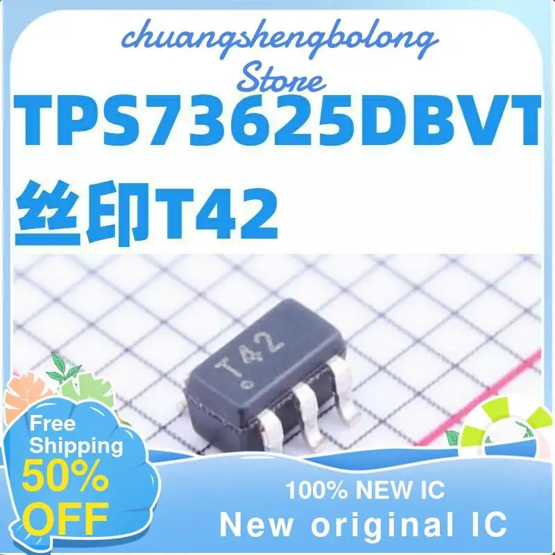 

10-200 шт. TPS73625DBVR TPS73625DBVT T42 новый оригинальный IC