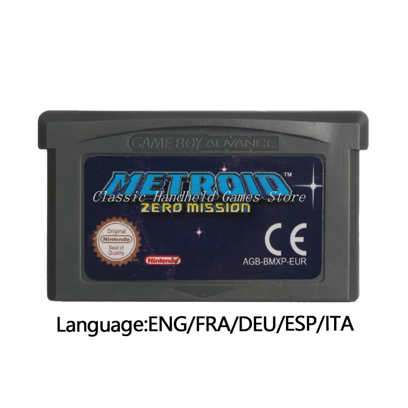 Metroidd серия Zero Mission видеоигра картридж консоль карта версия ЕС для Nintendo GBA|Запасные