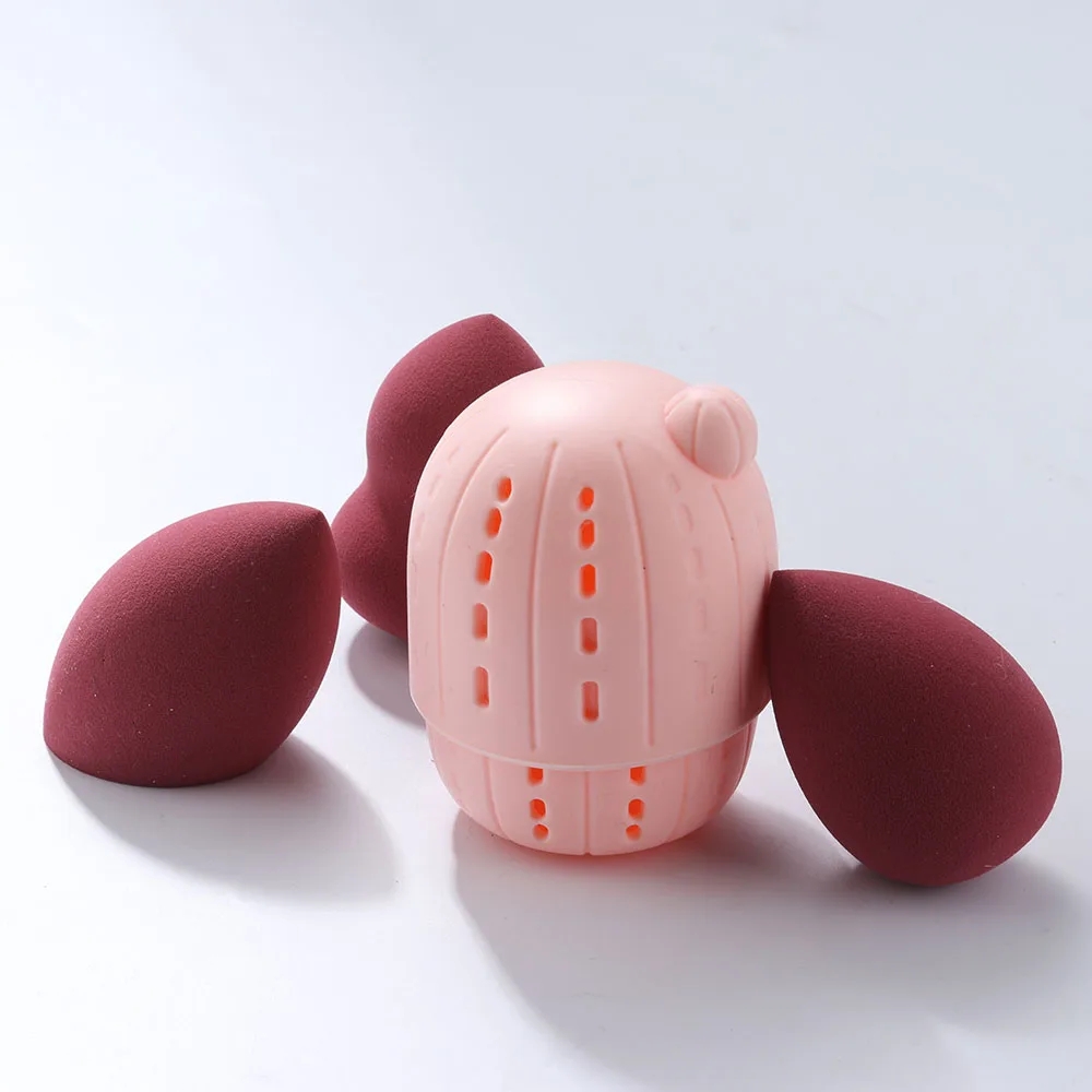 1 шт. силиконовый держатель для сушки кактусов губка коробка хранения 2020