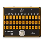 Caline CP-24 10 Band EQ эквалайзер педаль для гитарных эффектов аксессуары для настоящей байпас гитары
