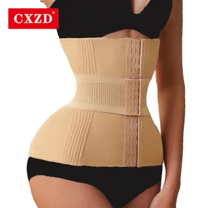 CXZD Waist Trainer Body Shaper Fat Compression Strap Girdles for Women Weight Loss Modeling Strap Shapewear Tummy Control Belt