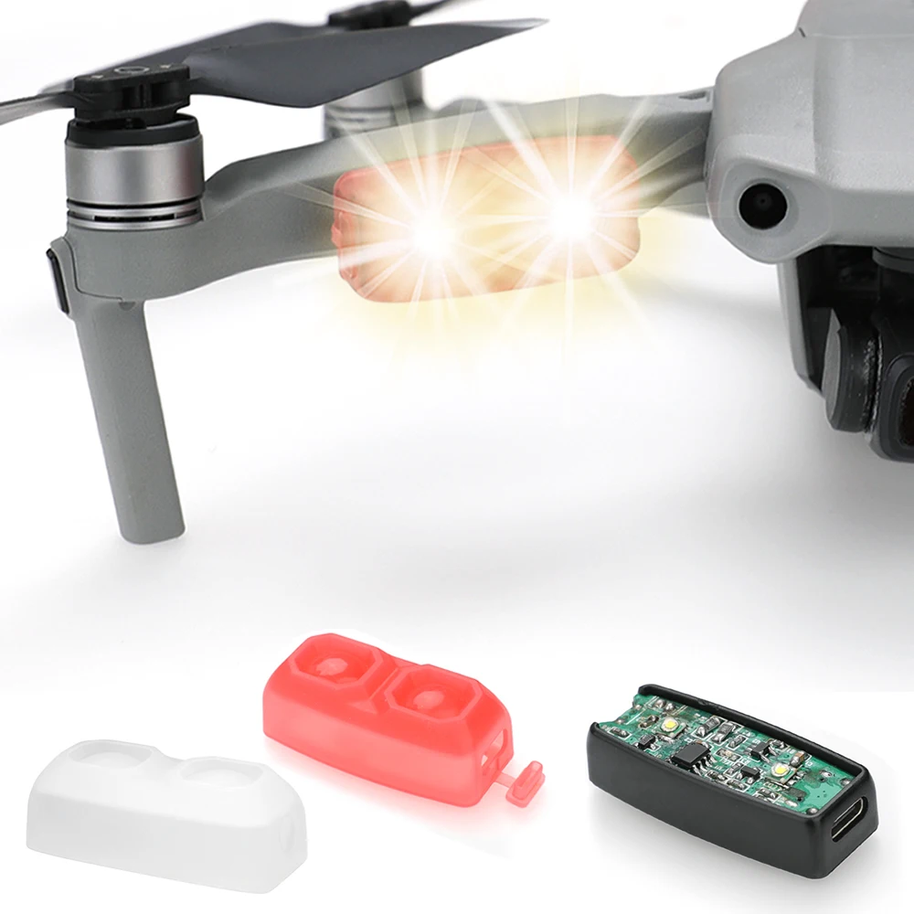 

Стробоскоп со вспышкой, светильник F светильник DJI Mavic Air 2 /mavic Mini /Phantom Drone, аксессуары для одинарной и двойной вспышки