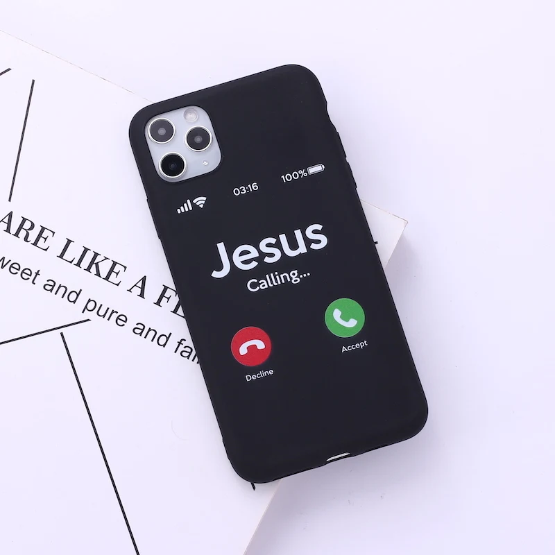 Jesus Christian Faith Cross Admire Phone Cover For iPhone 14 14ProMax 14Plus 13Promax 13 12 11 Soft Silicone Case