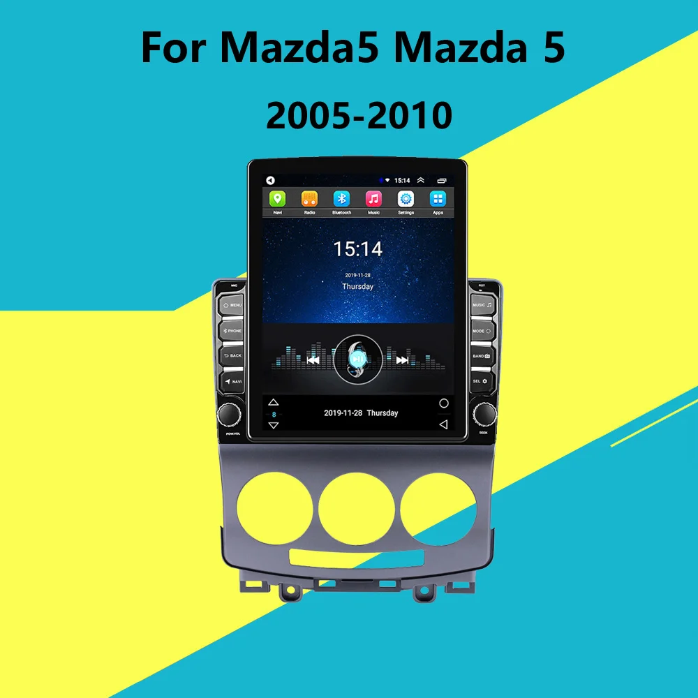 Автомобильный мультимедийный плеер для Mazda5 Mazda 5 2005 2010 2.5D 9 7 &quotэкран Tesla головное